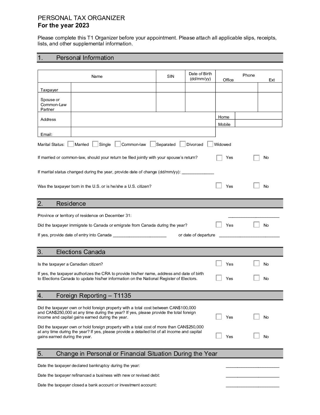 Info Centre | Arcand White CPA in Beaverlodge, AB